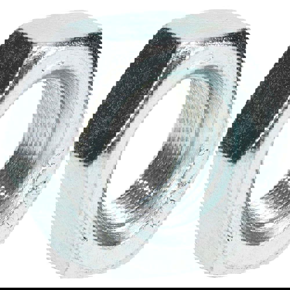 Hex Nut: 1/2-20, SAE J995 Grade 5 Steel, Zinc-Plated