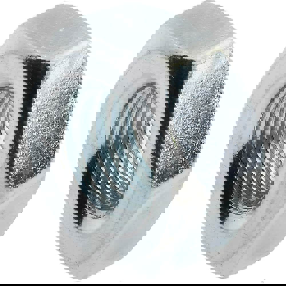 Hex Nut: 1/4-28, Steel, Zinc-Plated