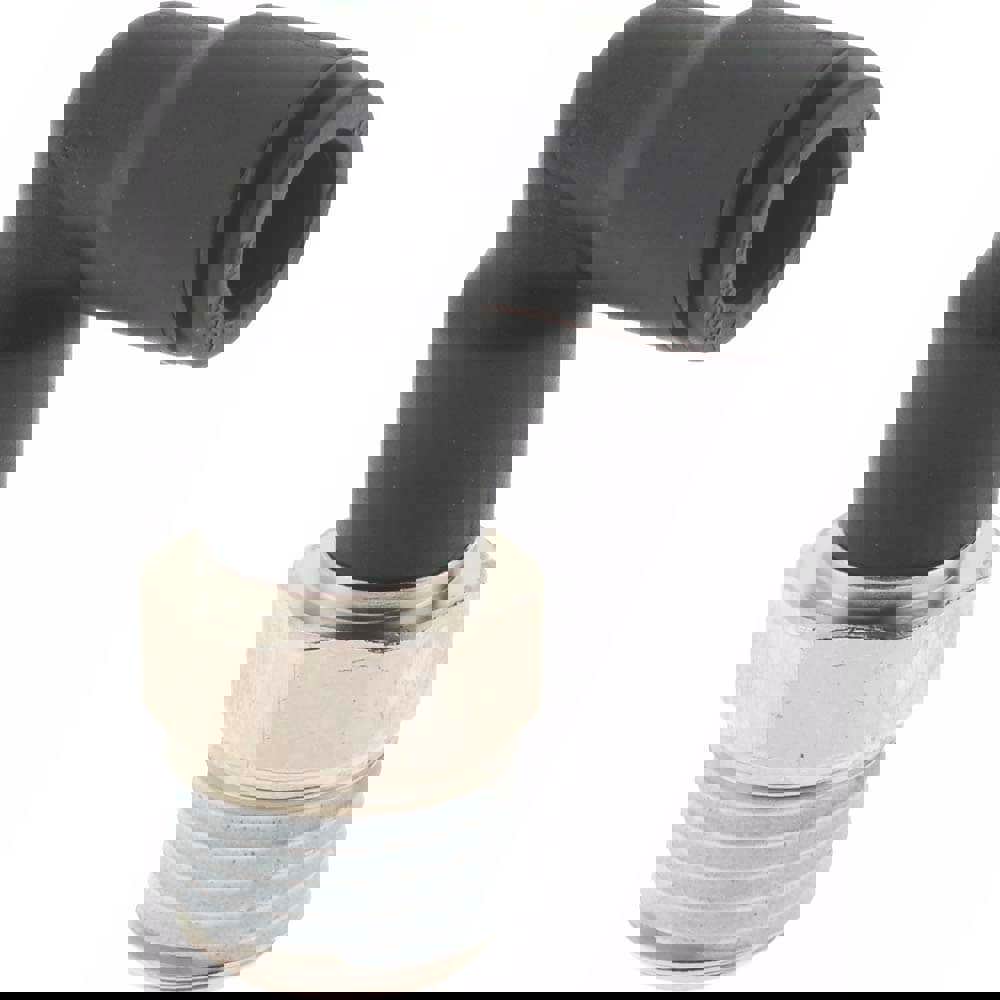 Push-To-Connect Tube to Male BSPT Tube Fitting: Extended Male Elbow, 1/4