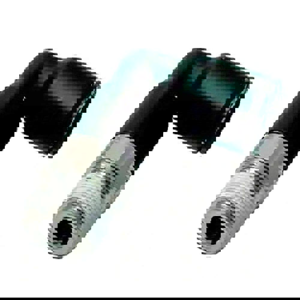 Push-To-Connect Tube to Male NPT Tube Fitting: Extended Male Elbow, 1/8