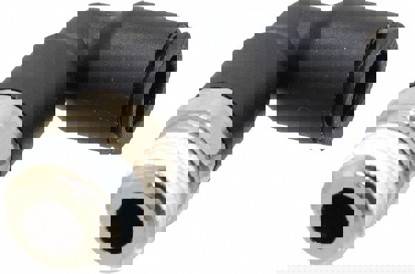 Push-To-Connect Tube to Male BSPT Tube Fitting: Extended Male Elbow, 1/4