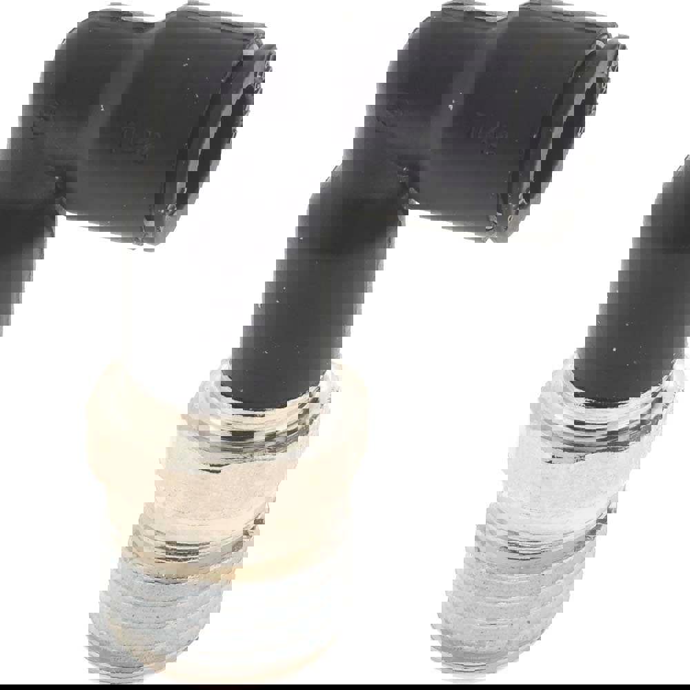 Push-To-Connect Tube to Male NPT Tube Fitting: Extended Male Elbow, 1/4