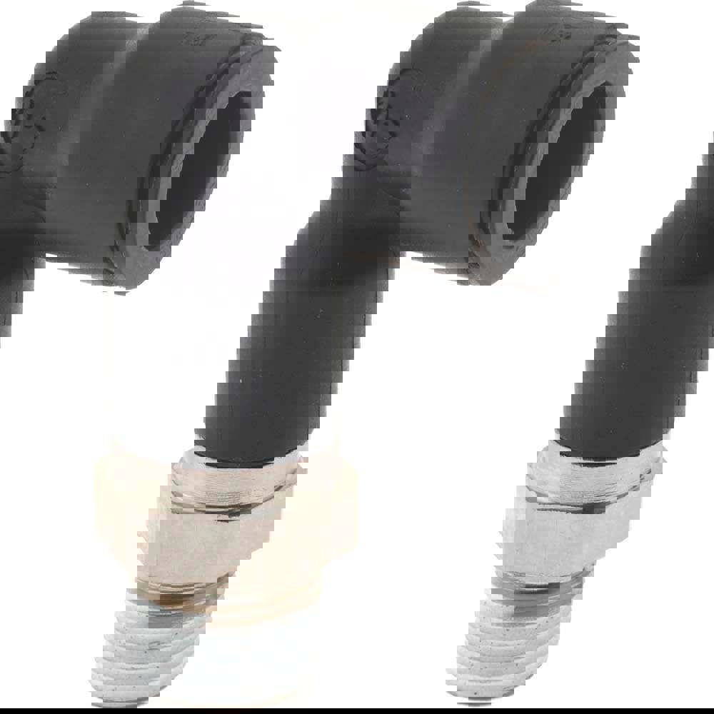 Push-To-Connect Tube to Male NPT Tube Fitting: Extended Male Elbow, 1/4