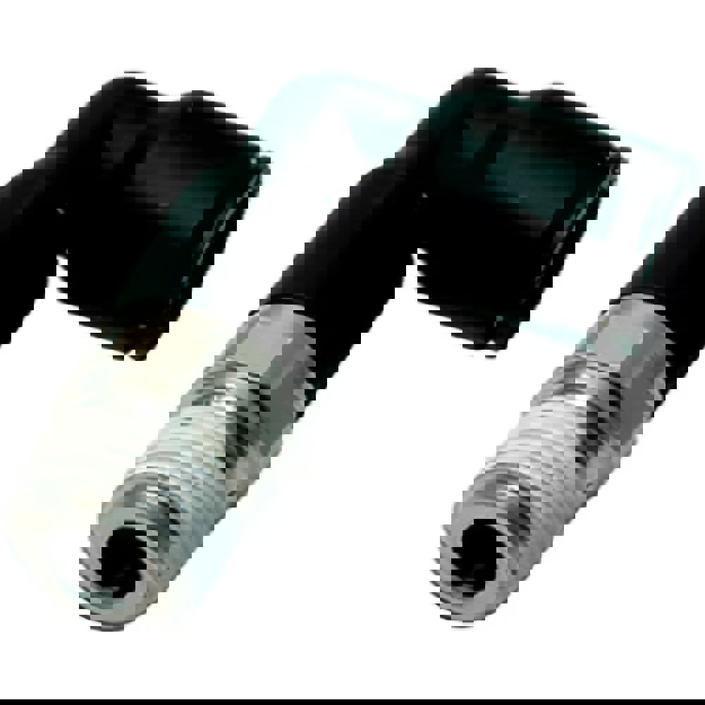 Push-To-Connect Tube to Male NPT Tube Fitting: Extended Male Elbow, 3/8