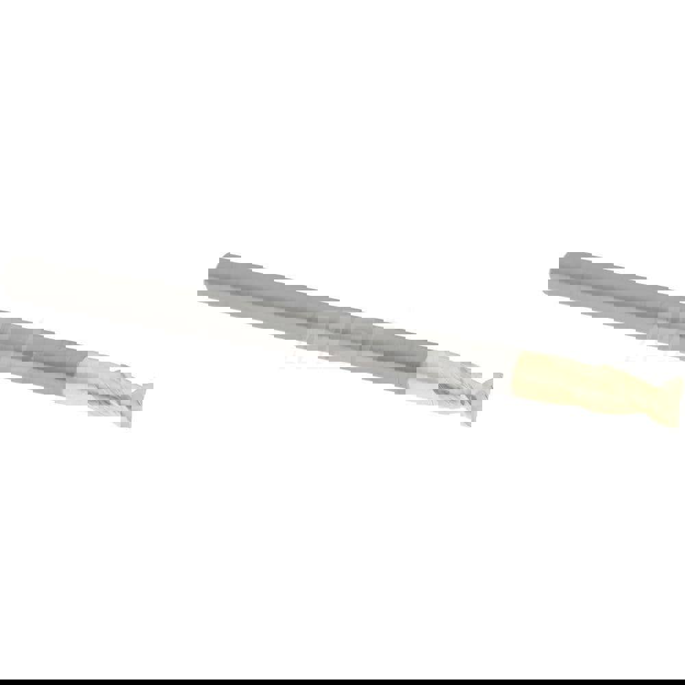 Square End Mill: 3/16'' Dia, 5/16'' LOC, 3/16'' Shank Dia, 3'' OAL, 2 Flutes, Solid Carbide