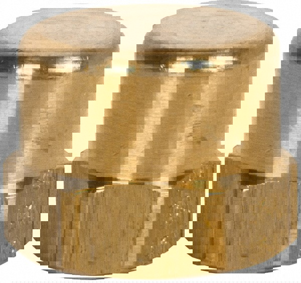 Industrial Pipe End Cap: 1/4