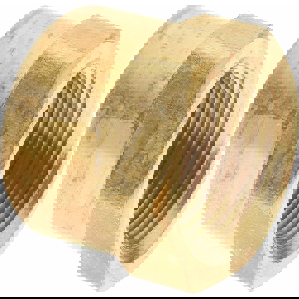 Industrial Pipe End Cap: 3/8