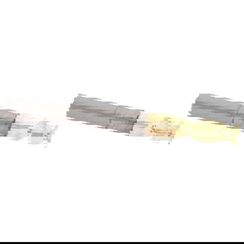 Square End Mill: 1/4'' Dia, 1/2'' LOC, 1/4'' Shank Dia, 2-1/2'' OAL, 2 Flutes, Solid Carbide