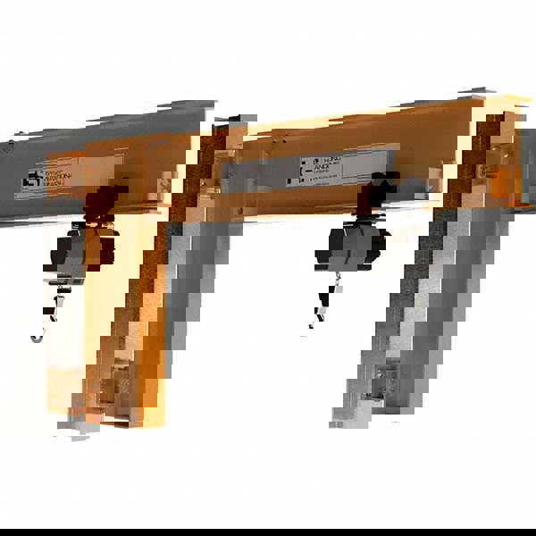 Jib Crane: Wall Mount, 1,000 lb Limit, 360 &deg; Rotation