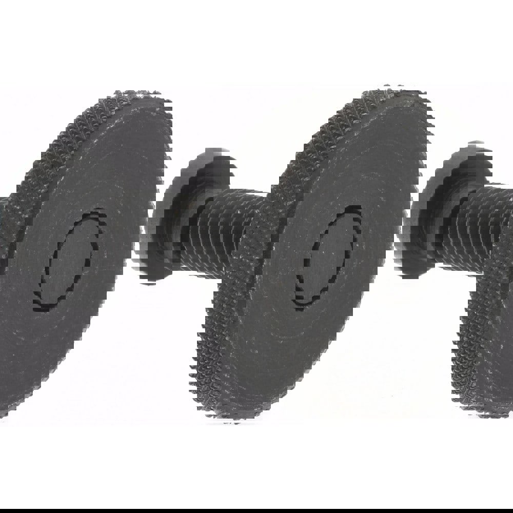 C-12L14 Steel Thumb Screw: 5/16-18, Knurled Head