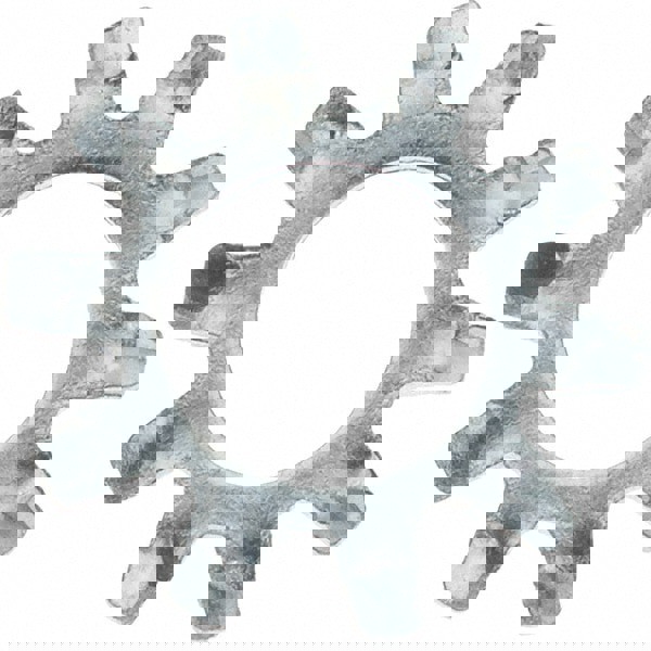 #10 Screw, Steel External Tooth Lock Washer