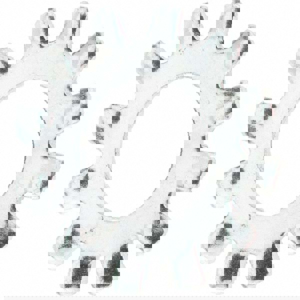 #12 Screw, Steel External Tooth Lock Washer