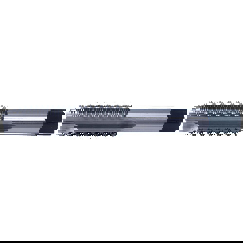 Spiral Point Tap: 3/4-10 UNC, 4 Flutes, Plug Chamfer, High-Speed Steel, Bright/Uncoated