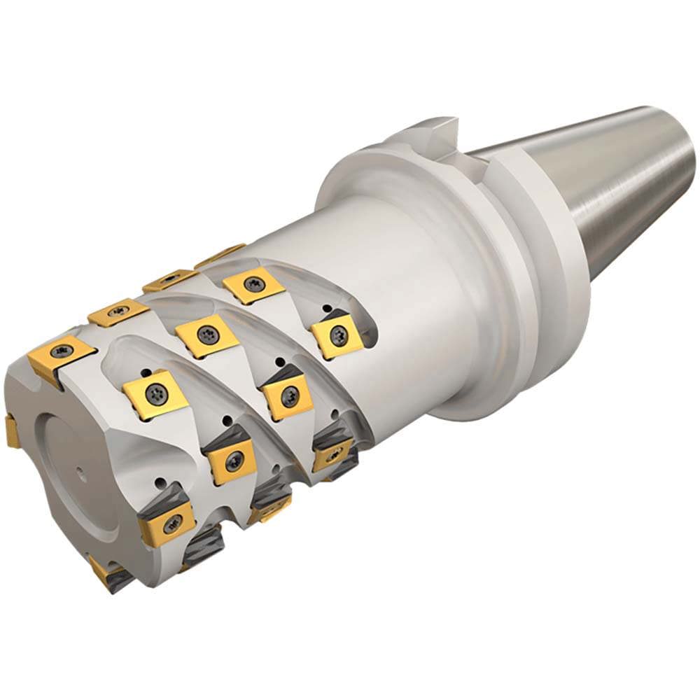 50mm Cut Diam, 59mm Max Depth, BT50 Taper Shank, Indexable Square-Shoulder End Mill