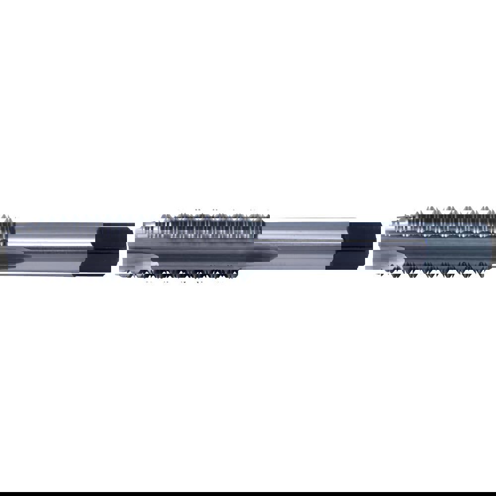 Spiral Point Tap: M5x0.8 Metric, 3 Flutes, Plug Chamfer, High-Speed Steel, Bright/Uncoated