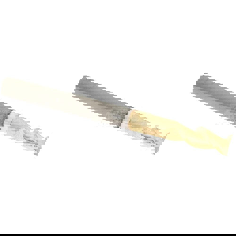 Square End Mill: 1/8'' Dia, 1/4'' LOC, 1/8'' Shank Dia, 1-1/2'' OAL, 2 Flutes, Solid Carbide