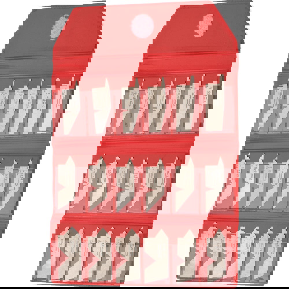 18 Piece Stainless Steel Angle Gage Set