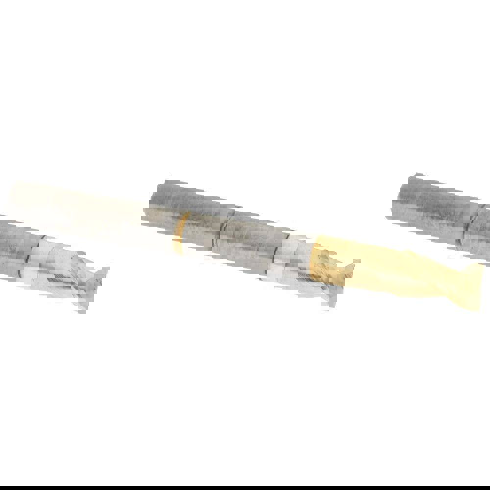 Square End Mill: 3/16'' Dia, 5/16'' LOC, 3/16'' Shank Dia, 2'' OAL, 2 Flutes, Solid Carbide