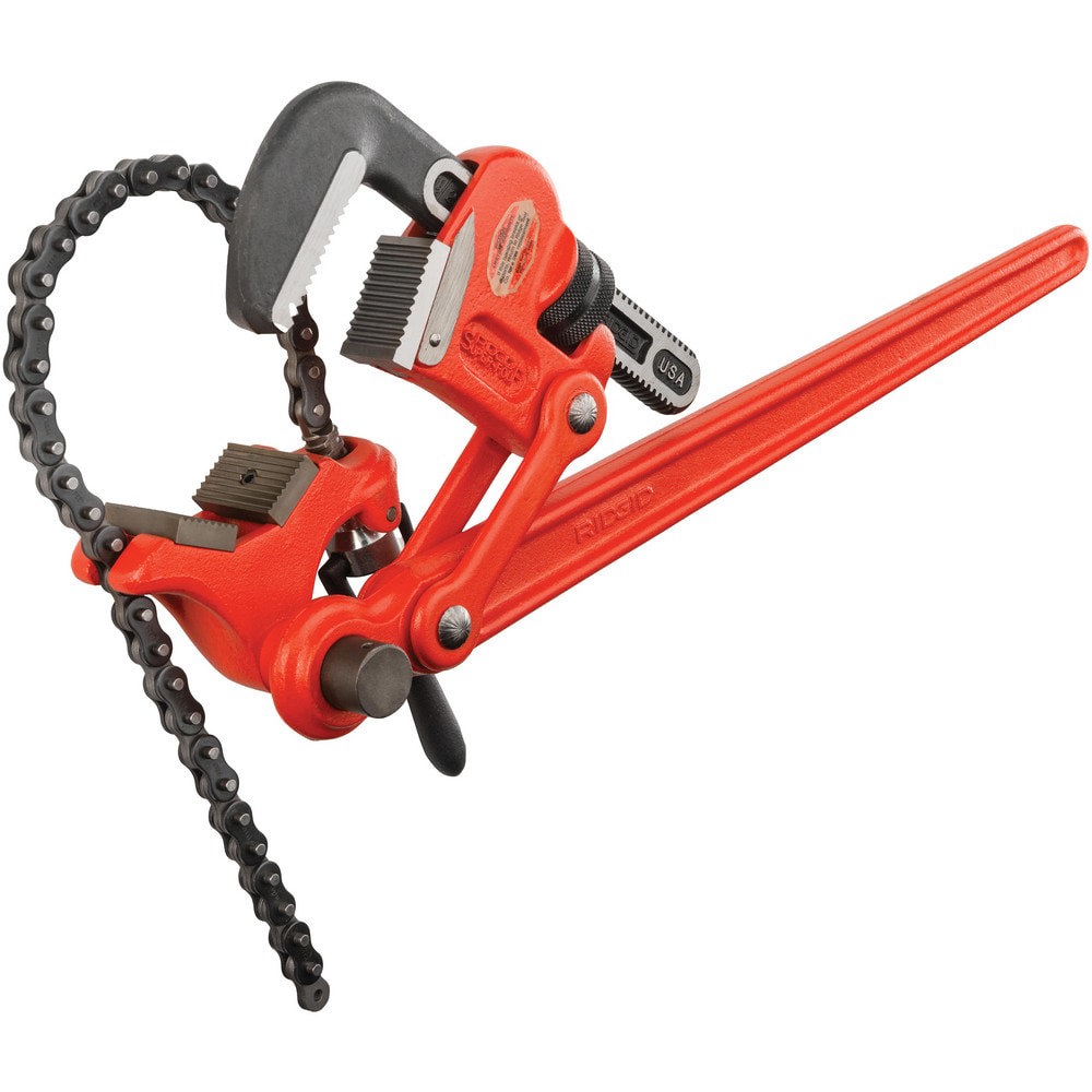 Pipe Wrenches; Wrench Type: Compound Leverage ; Minimum Pipe Capacity (Inch): 1/2 ; Maximum Pipe Capacity (Inch): 5 ; Overall Length (Inch): 27-3/4 ; Material: Hardened Steel ; Jaw Texture: Serrated