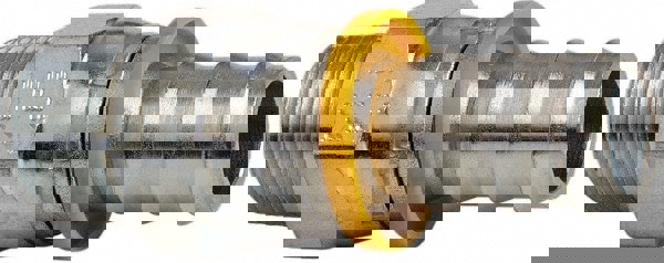 Hydraulic Hose Male NPTF Pipe Swivel Fitting: 19.10 mm Hose ID, Hose Size 12, 3/4-14 Thread