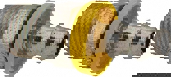 Hydraulic Hose Male NPTF Pipe Swivel Fitting: 6.40 mm Hose ID, Hose Size 4, 1/4-18 Thread