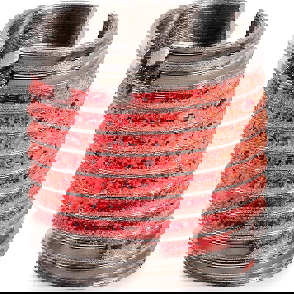 Hex Drive & Slotted Drive Threaded Inserts; Product Type: Thread-Locking ; Thread Size: 1/2-13 ; Material: Stainless Steel ; Finish: Uncoated ; Drill Size: 0.5780 ; Hole Diameter: 0.5781