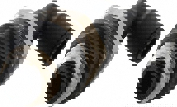 Push-To-Connect Tube to Tube Tube Fitting: Bulkhead Union Elbow, 1/4