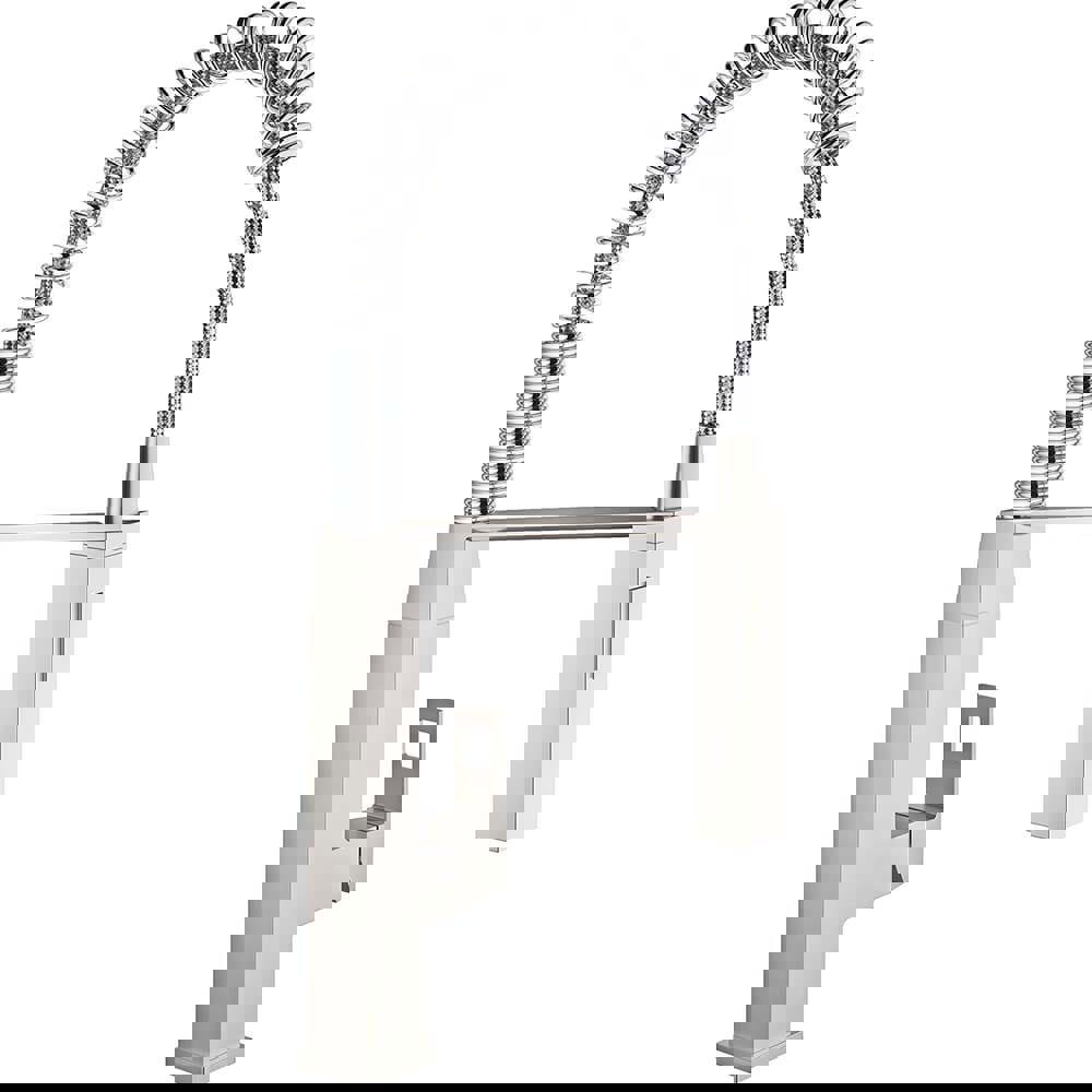 Kitchen & Bar Faucets; Type: Pull Down ; Style: Contemporary; Modern; Transitional ; Mount: Deck ; Design: One Handle ; Handle Type: Lever ; Spout Type: High Arc