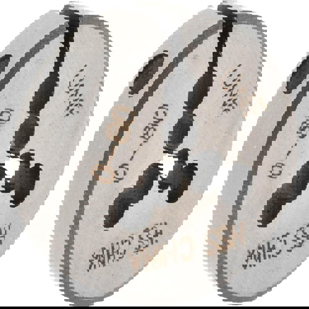 Round Die: #0-80, High Speed Steel