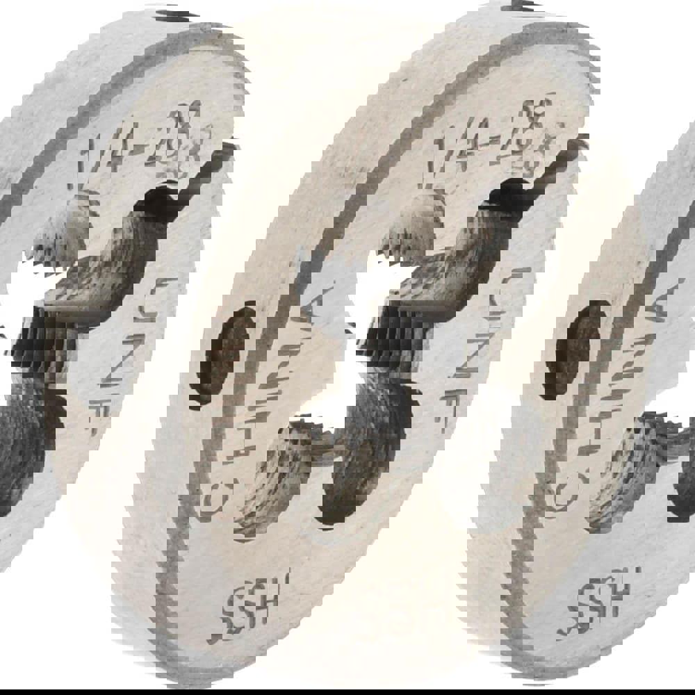 Round Die: 1/4-28, High Speed Steel