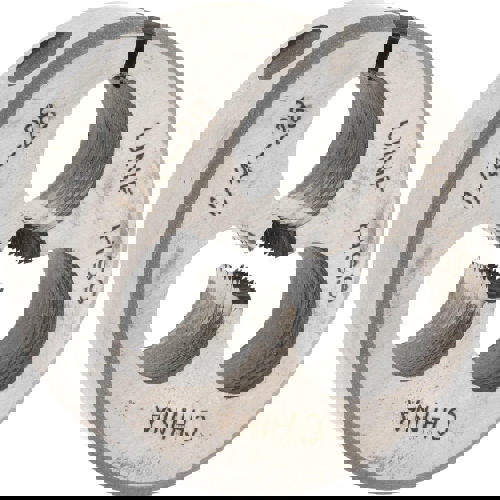 Round Die: 1/4-28, High Speed Steel