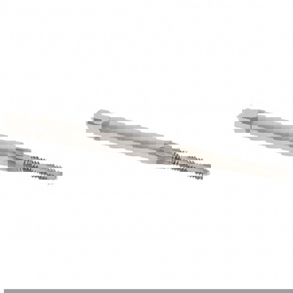 Straight Flute Tap: #2-56 UNC, 3 Flute, Bottoming Chamfer, Cobalt, Nitride Finish