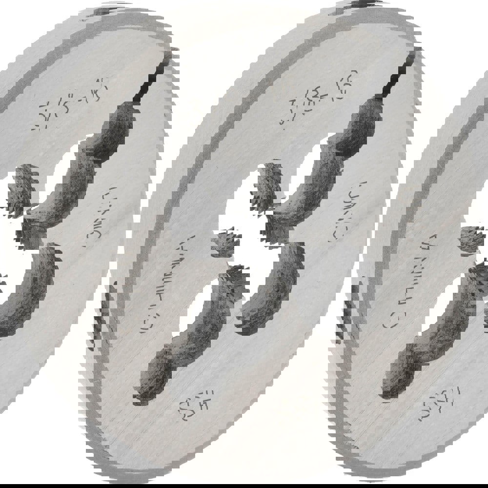 Round Die: 3/8-16, 2