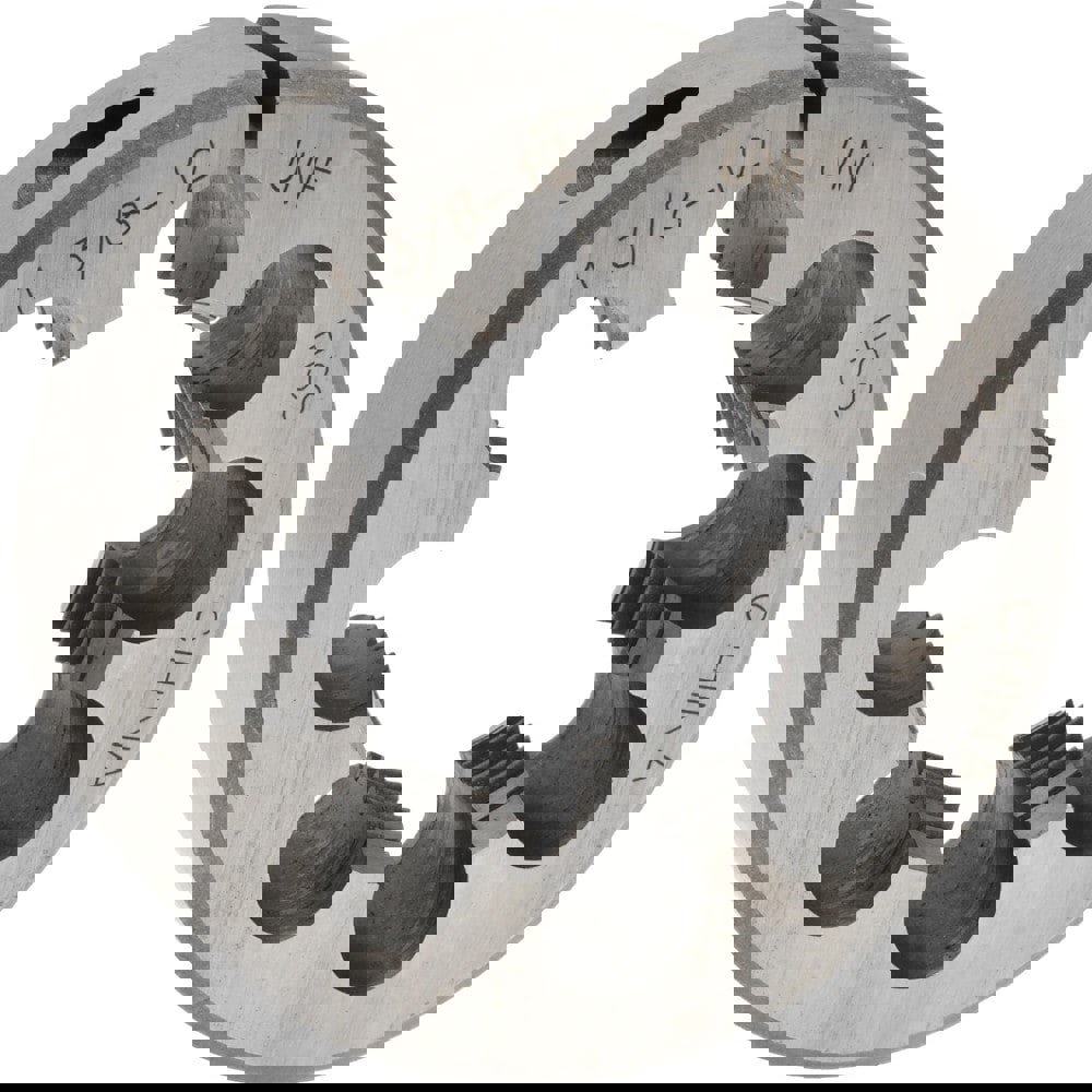 Round Die: 1-3/8-12, High Speed Steel