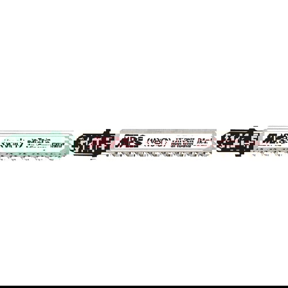 Jig Saw Blades; Blade Material: Bi-Metal ; Blade Length (Inch): 3.149608 ; Blade Length (mm): 80.0000 ; Blade Width (Decimal Inch): 0.3150 ; Blade Thickness (Decimal Inch): 0.0500 ; Shank Type: T-Shank