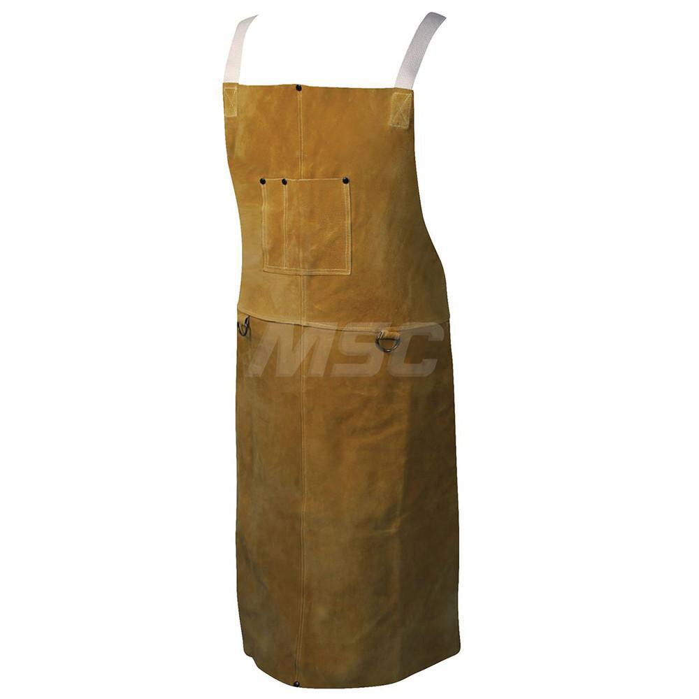 Bib Apron: Welding, Kevlar & Pigskin Leather, 42