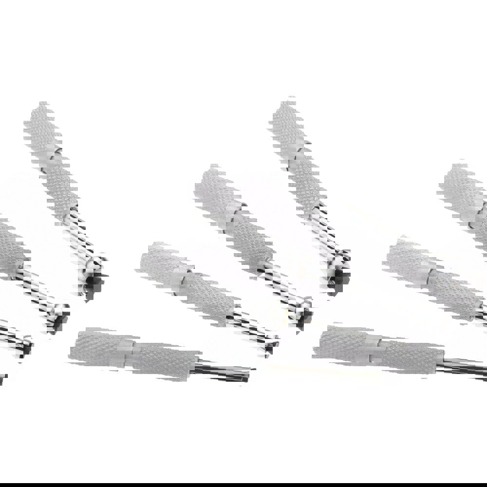 1/8 to 1/2 Inch Measurement, 1, 1-3/16, 1-9/16 and 1-5/8 Inch Gage Depth, Small Hole Gage Set