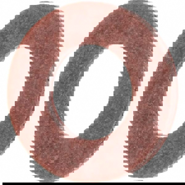 Standard Flat Washer: Vulcanized Fiber, Plain Finish