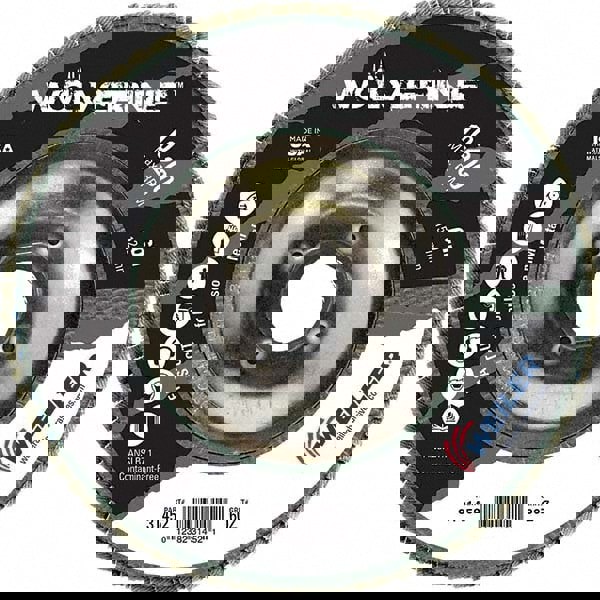 Flap Disc: 5/8-11 Hole, 60 Grit, Zirconia Alumina, Type 29