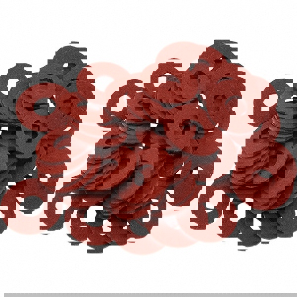 Standard Flat Washer: Vulcanized Fiber, Plain Finish