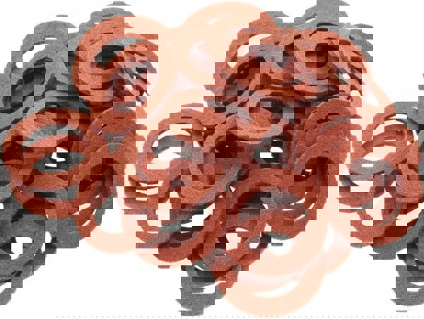 Standard Flat Washer: Vulcanized Fiber, Plain Finish