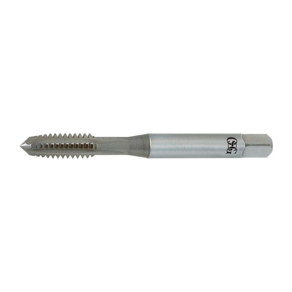Straight Flute Tap: #10-32 UNF, 4 Flutes, Bottoming, Cobalt, Nitride Coated