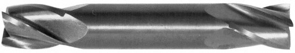 Square End Mill: 15/64'' Dia, 1/2'' LOC, 1/4'' Shank Dia, 2-1/2'' OAL, 4 Flutes, Solid Carbide