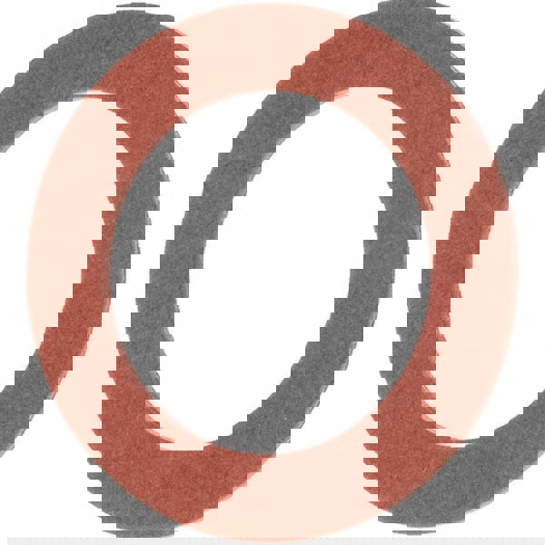 Standard Flat Washer: Vulcanized Fiber, Plain Finish