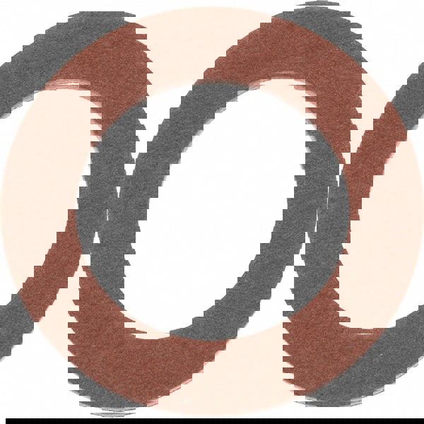 Standard Flat Washer: Vulcanized Fiber, Plain Finish