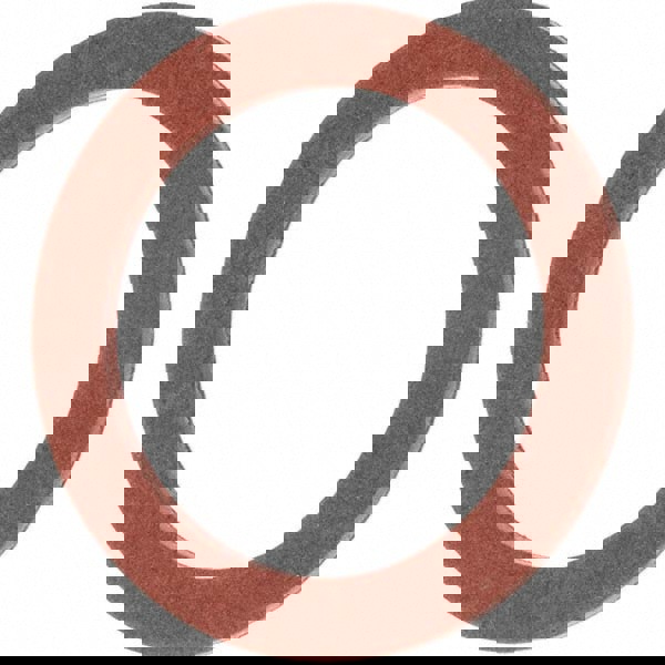 Standard Flat Washer: Vulcanized Fiber, Plain Finish