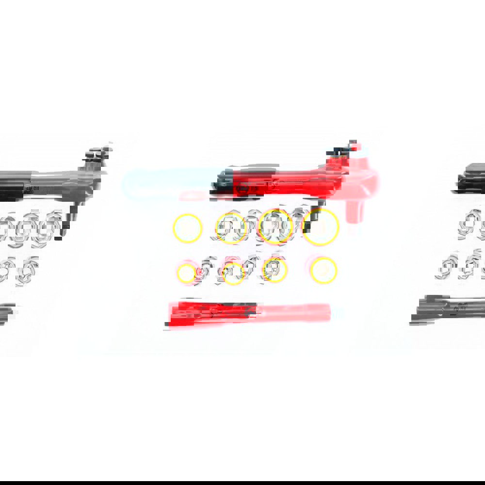 Insulated Standard Socket Set: 10 Pc