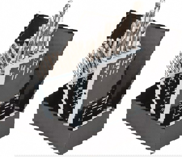 Tap & Drill Set: #6-40 to 1/2-20 Taps, 25/64 to 29/64