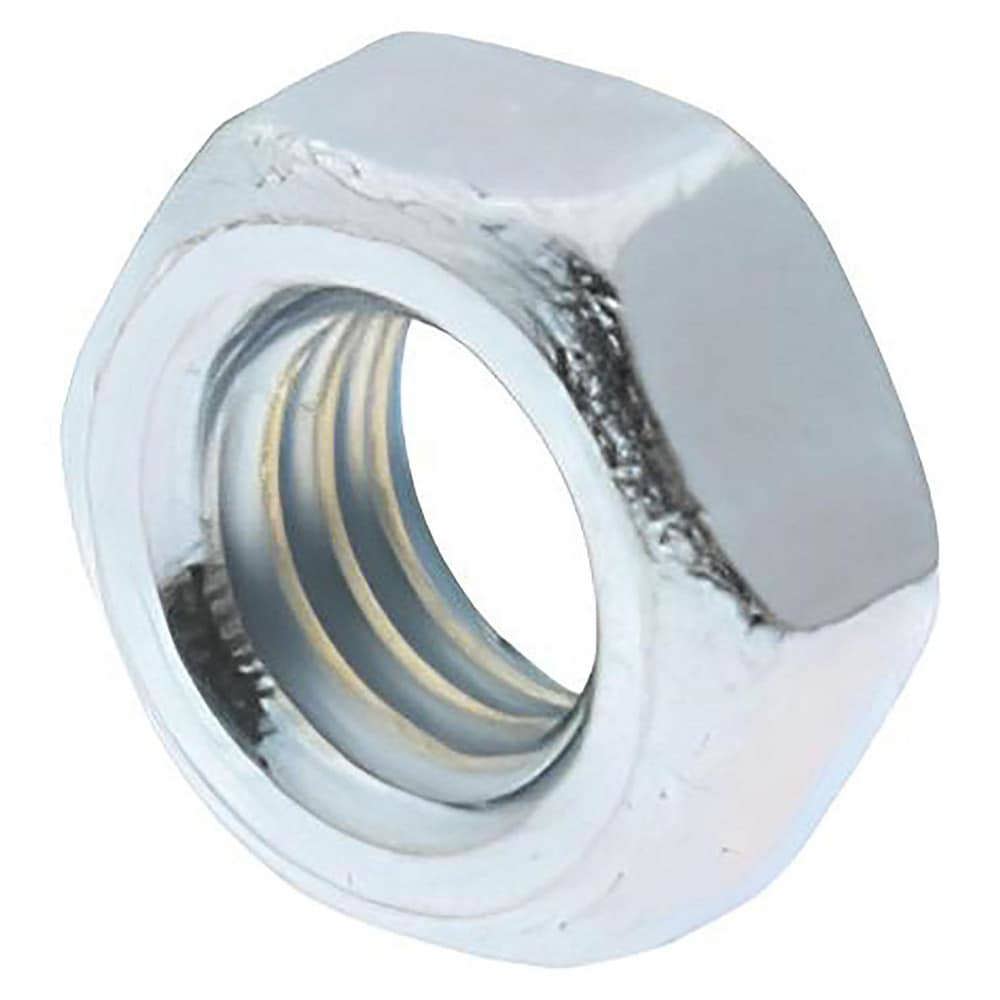 Hex Nut: M5 x 0.80, Class 10 Steel, Zinc-Plated