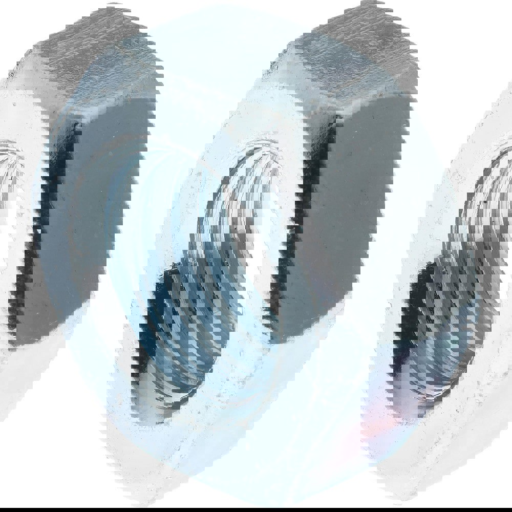 Hex Nut: M14x2, Grade Class 10 Steel, Zinc Finish